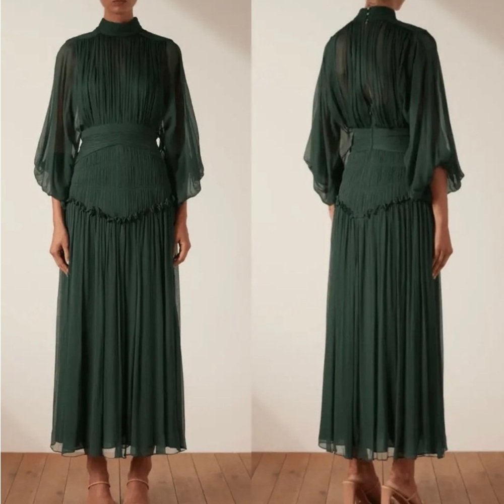 Shona joy leonie green dress size 6